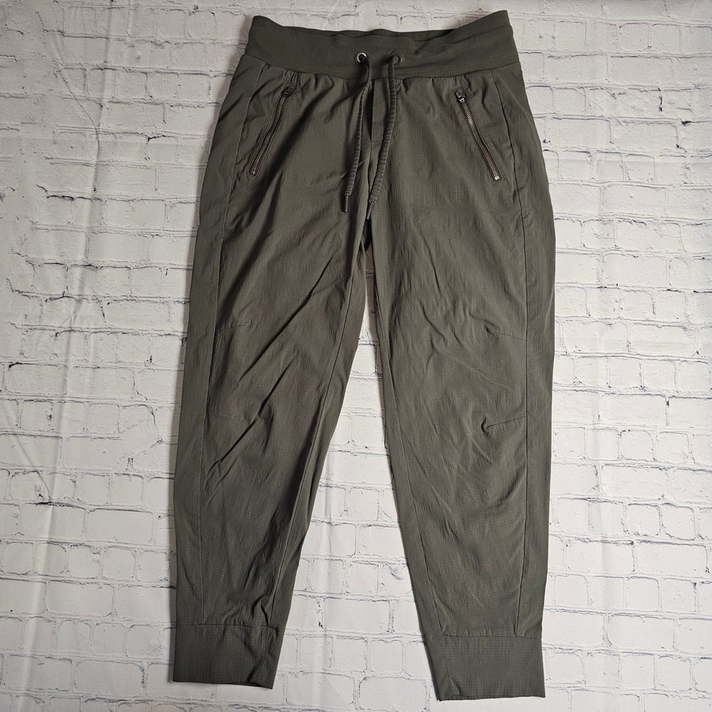 Athleta Trekkie North Jogger Olive Green Hiking Pants 405726‎ Womens Size 6